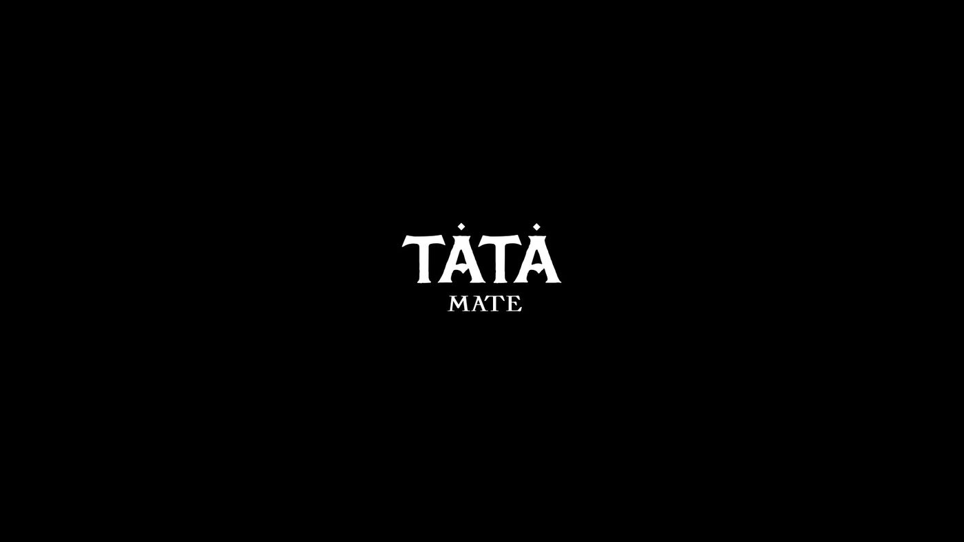 TATA Mate logotype in white on black